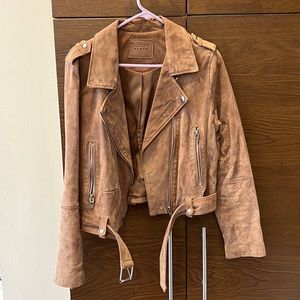 Blank NYC Suede Moto Jacket